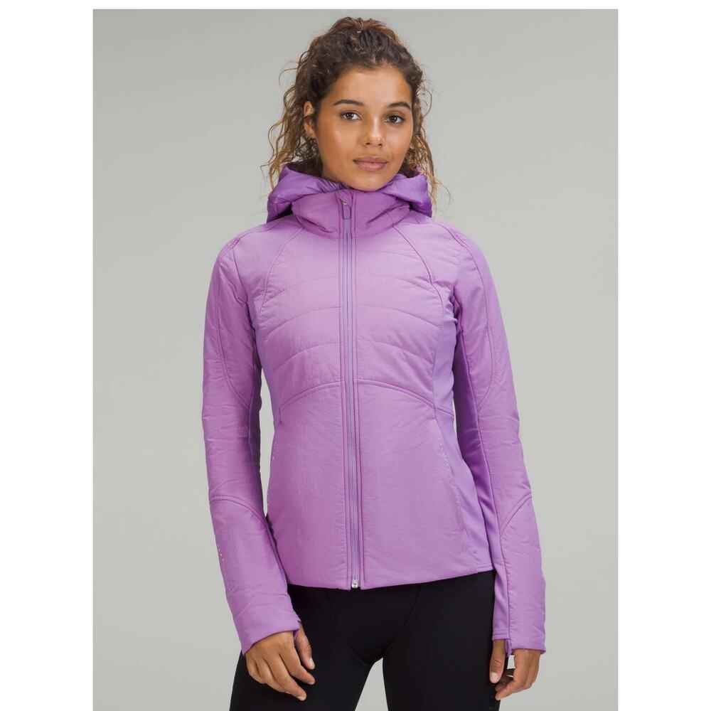 Lululemon‎ Another Mile Jacket, Purple Blossom Women’s 0, Running Workout